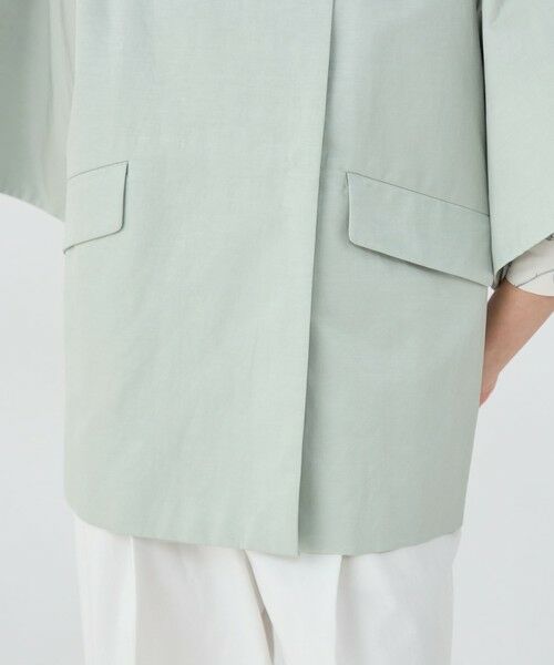 TOMORROWLAND / トゥモローランド その他アウター | スパークツイル フレアスリーブショートコート | 詳細9