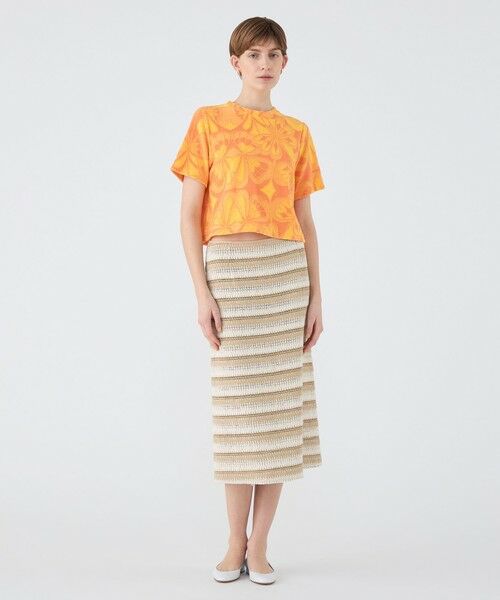 TOMORROWLAND / トゥモローランド その他トップス | フラワーパイル クルーネックプルオーバー | 詳細1