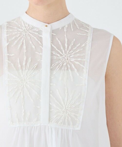 TOMORROWLAND / トゥモローランド シャツ・ブラウス | ミッシェルエンブロイダリー バンドカラーブラウス | 詳細5