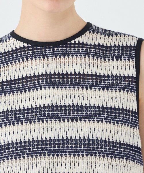 TOMORROWLAND / トゥモローランド シャツ・ブラウス | クロッシュボーダー フロンタブルトップス | 詳細5