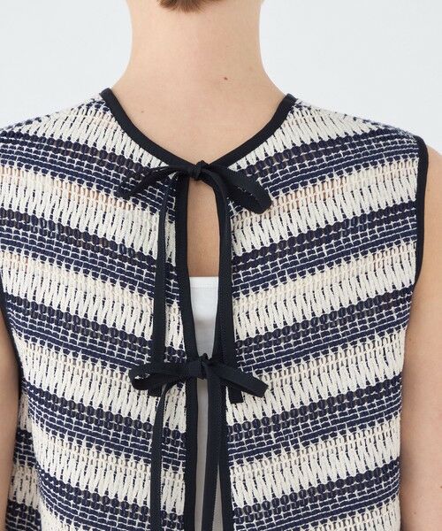 TOMORROWLAND / トゥモローランド シャツ・ブラウス | クロッシュボーダー フロンタブルトップス | 詳細6