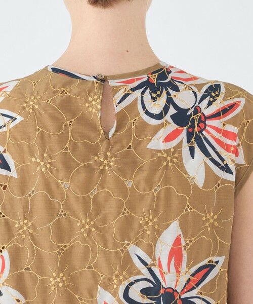 TOMORROWLAND / トゥモローランド シャツ・ブラウス | アイレットプルメリア ペプラムブラウス | 詳細6