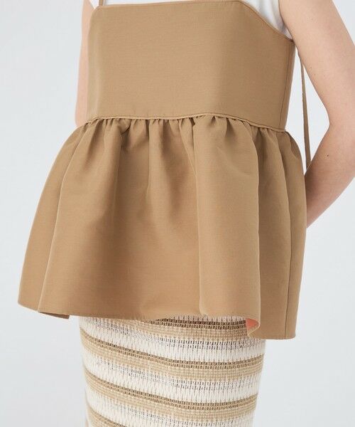 TOMORROWLAND / トゥモローランド キャミソール・チューブトップ | コットンリネンリバー キャミソールチュチュ | 詳細8