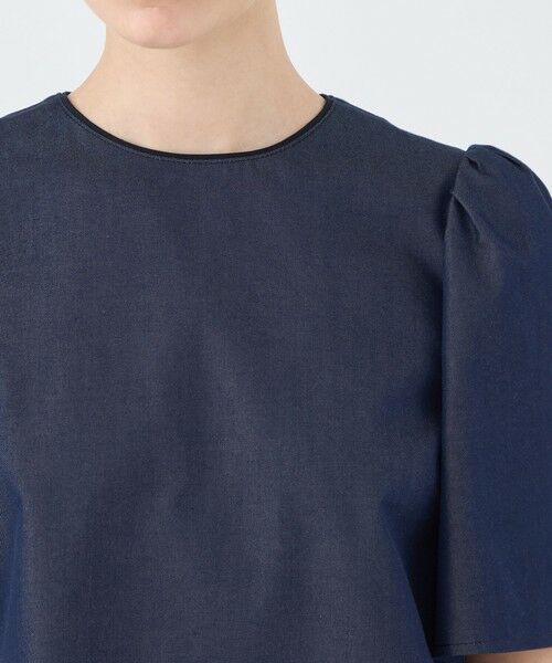 TOMORROWLAND / トゥモローランド シャツ・ブラウス | コットンシルクデニム タックベルスリーブプルオーバー | 詳細5