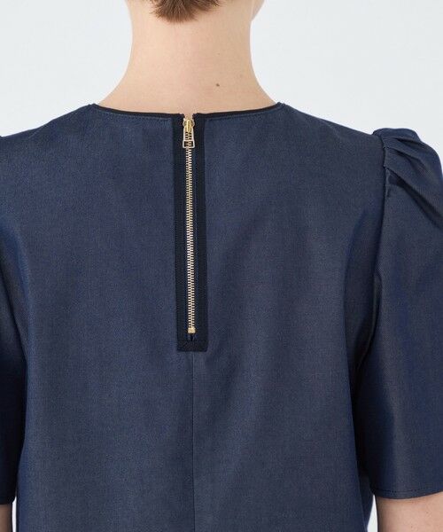 TOMORROWLAND / トゥモローランド シャツ・ブラウス | コットンシルクデニム タックベルスリーブプルオーバー | 詳細6