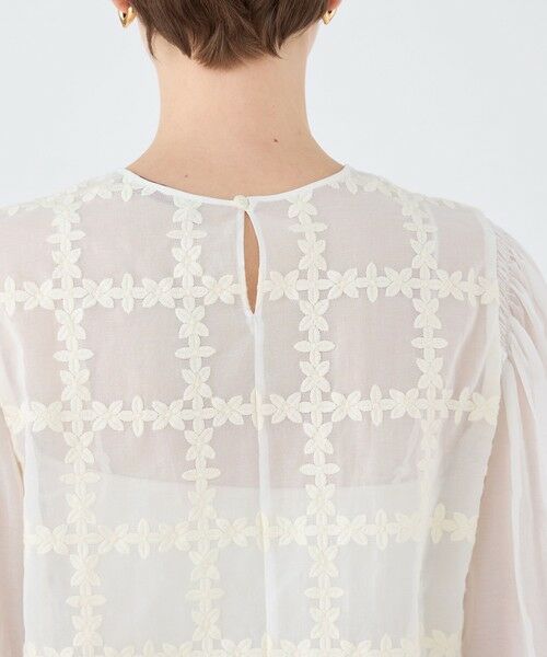 TOMORROWLAND / トゥモローランド シャツ・ブラウス | クロスフルール ペザントプルオーバー | 詳細7