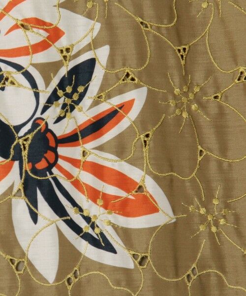 TOMORROWLAND / トゥモローランド その他パンツ | アイレットプルメリア ワイドストレートパンツ | 詳細10