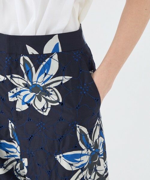 TOMORROWLAND / トゥモローランド その他パンツ | アイレットプルメリア ワイドストレートパンツ | 詳細7