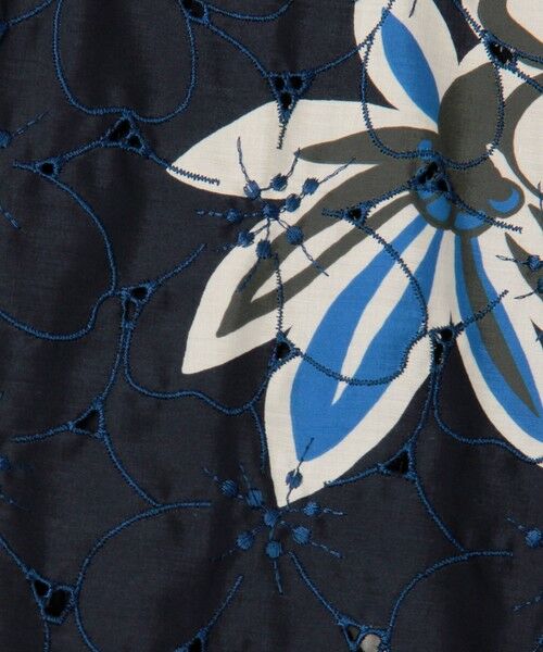 TOMORROWLAND / トゥモローランド その他パンツ | アイレットプルメリア ワイドストレートパンツ | 詳細9