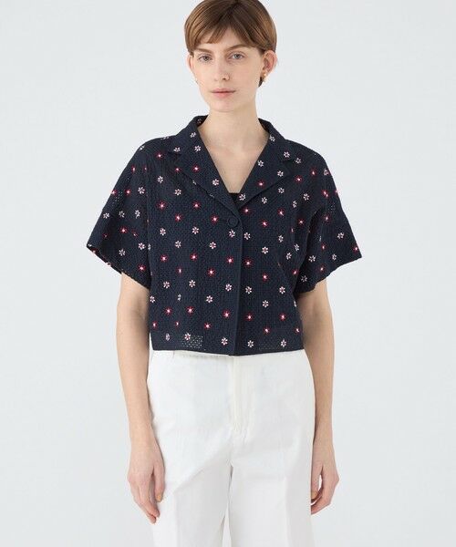 TOMORROWLAND / トゥモローランド その他アウター | リーシェフラワー ボレロジャケット | 詳細2