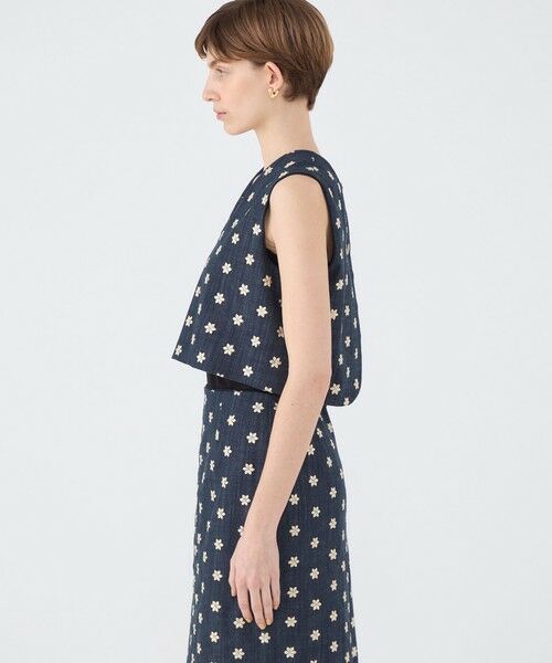 TOMORROWLAND / トゥモローランド ベスト | ドレフルールデニム フロンタブルジレ | 詳細3