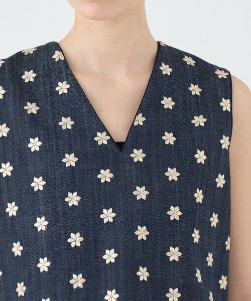 TOMORROWLAND / トゥモローランド ベスト | ドレフルールデニム フロンタブルジレ | 詳細5