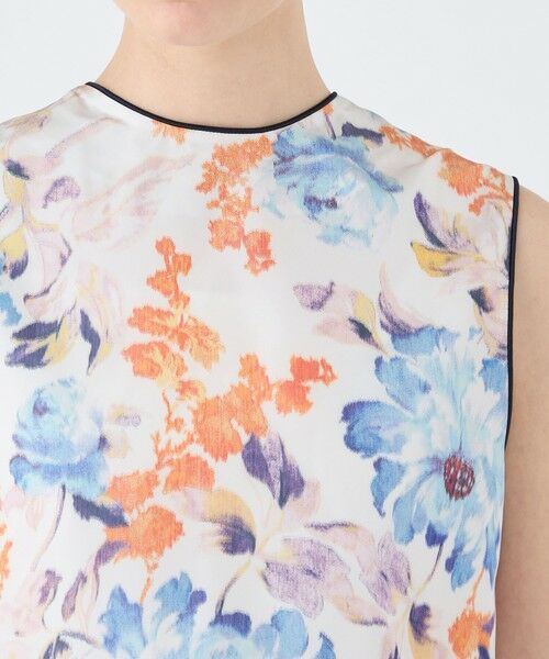 TOMORROWLAND / トゥモローランド ベスト | ピヴォワンヌプリント フロンタブルジレ | 詳細5