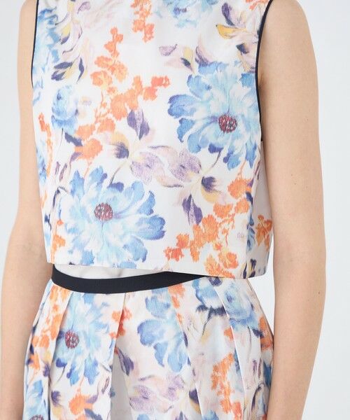 TOMORROWLAND / トゥモローランド ベスト | ピヴォワンヌプリント フロンタブルジレ | 詳細8