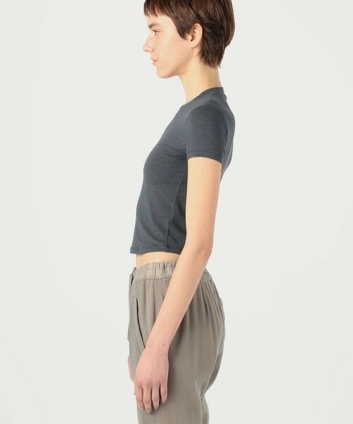 TOMORROWLAND / トゥモローランド Tシャツ | コットンポリエステル クロップドTシャツ  WMTP3926 | 詳細3