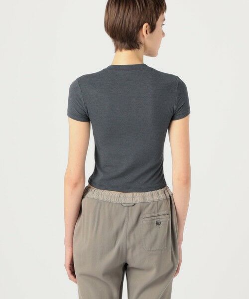 TOMORROWLAND / トゥモローランド Tシャツ | コットンポリエステル クロップドTシャツ  WMTP3926 | 詳細4