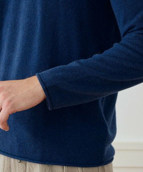 TOMORROWLAND / トゥモローランド ニット・セーター | リサイクルカシミヤグラフィック クルーネックプルオーバー MRBC3426GM | 詳細6