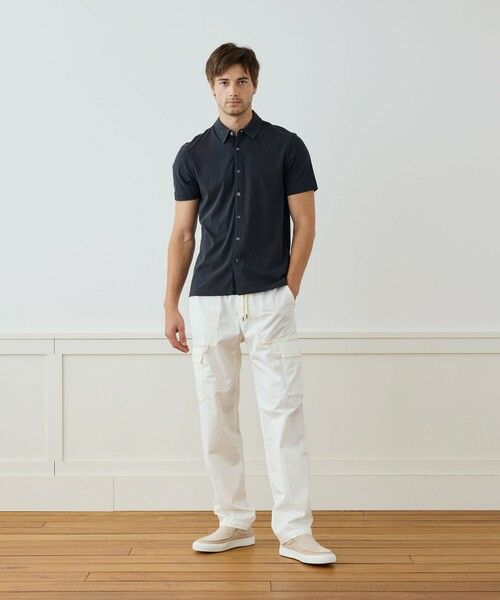 TOMORROWLAND / トゥモローランド シャツ・ブラウス | コットンジャージー ハーフスリーブシャツ MCFJ3650 | 詳細1