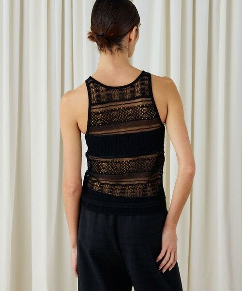 TOMORROWLAND / トゥモローランド タンクトップ | レースステッチ タンクトップ | 詳細5