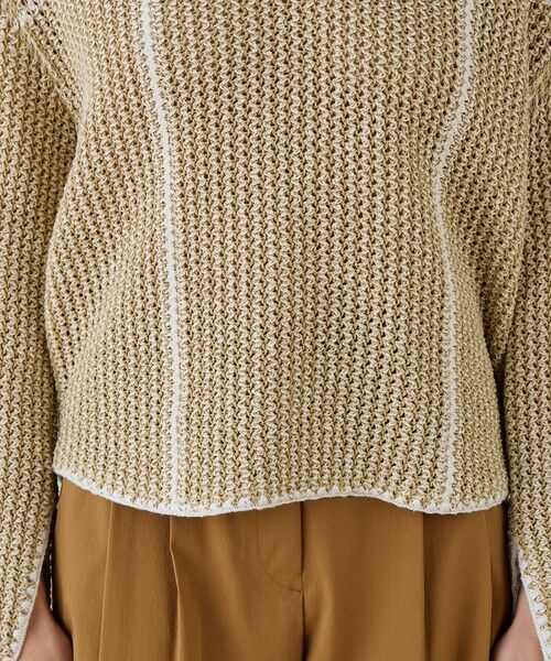 TOMORROWLAND / トゥモローランド ニット・セーター | タックパターン ワイドプルオーバー | 詳細7