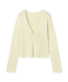 TOMORROWLAND / トゥモローランド カーディガン・ボレロ | マットレーヨン Vネックカーディガン