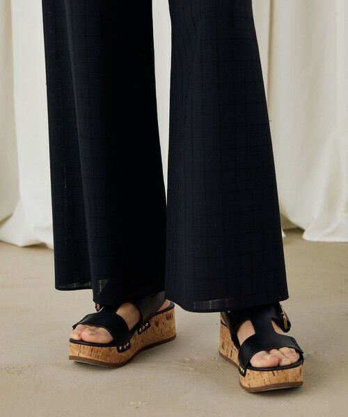 TOMORROWLAND / トゥモローランド その他パンツ | アキハチェックウール リラックスパンツ | 詳細8