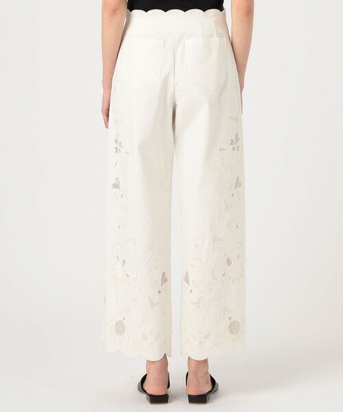 TOMORROWLAND / トゥモローランド その他パンツ | カットワークエンブロイダリー ワイドパンツ | 詳細5