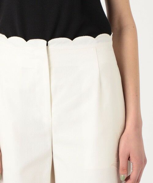 TOMORROWLAND / トゥモローランド その他パンツ | カットワークエンブロイダリー ワイドパンツ | 詳細6