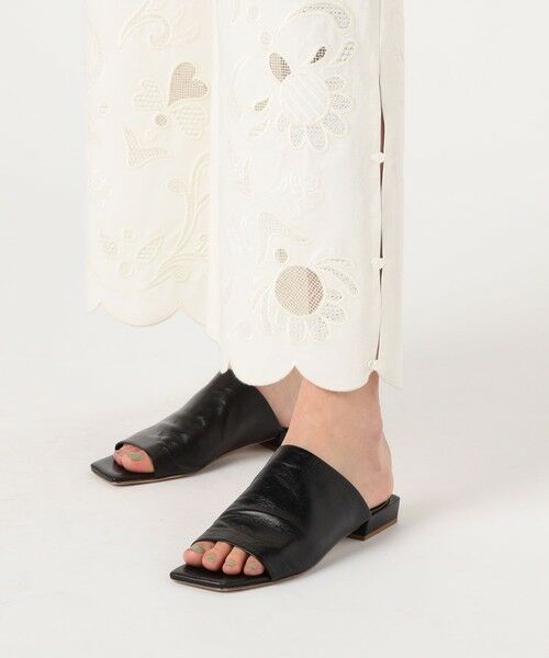 TOMORROWLAND / トゥモローランド その他パンツ | カットワークエンブロイダリー ワイドパンツ | 詳細9