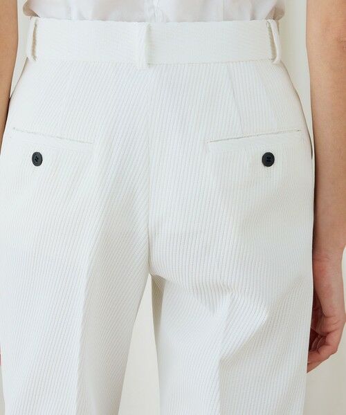 TOMORROWLAND / トゥモローランド スラックス・ドレスパンツ | ツイルジャカード クロップドパンツ | 詳細6