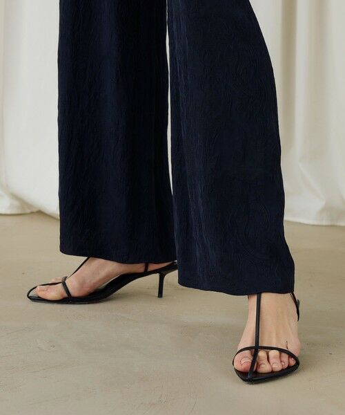 TOMORROWLAND / トゥモローランド その他パンツ | オーナメントジャカード リラックスパンツ | 詳細7