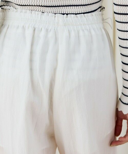 TOMORROWLAND / トゥモローランド その他パンツ | キュプラコットンストライプ イージーパンツ | 詳細6