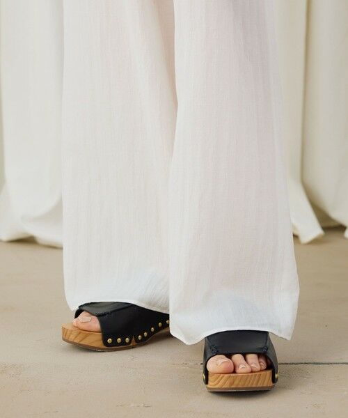 TOMORROWLAND / トゥモローランド その他パンツ | キュプラコットンストライプ イージーパンツ | 詳細8