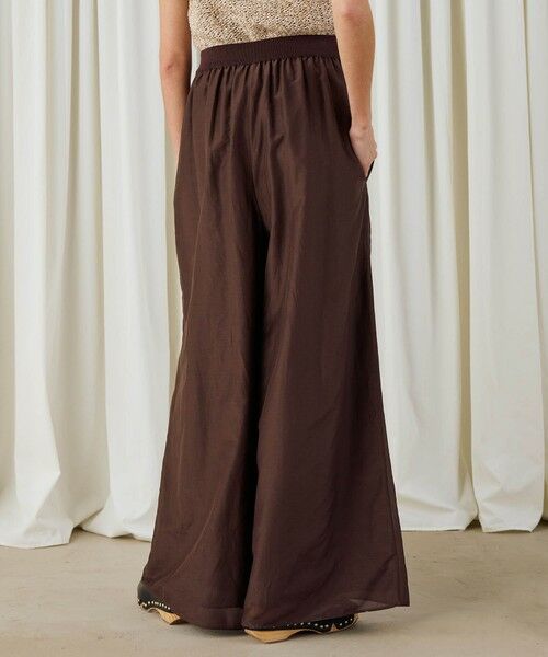 TOMORROWLAND / トゥモローランド その他パンツ | コットンシルクローン ワイドパンツ | 詳細4