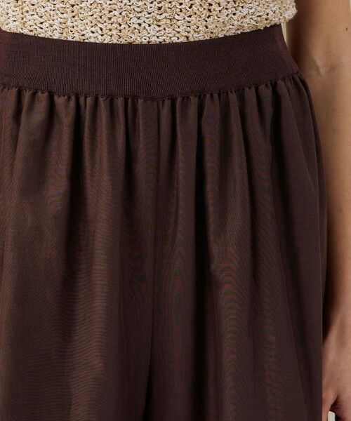 TOMORROWLAND / トゥモローランド その他パンツ | コットンシルクローン ワイドパンツ | 詳細5