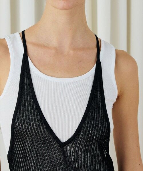 TOMORROWLAND / トゥモローランド ロング・マキシ丈ワンピース | マットレーヨンキャミソールドレス | 詳細4