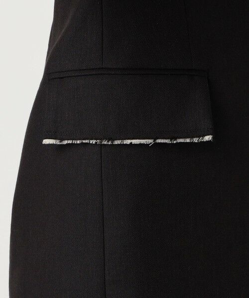 TOMORROWLAND / トゥモローランド テーラードジャケット | モヘヤウールリネン ノーカラージャケット | 詳細11