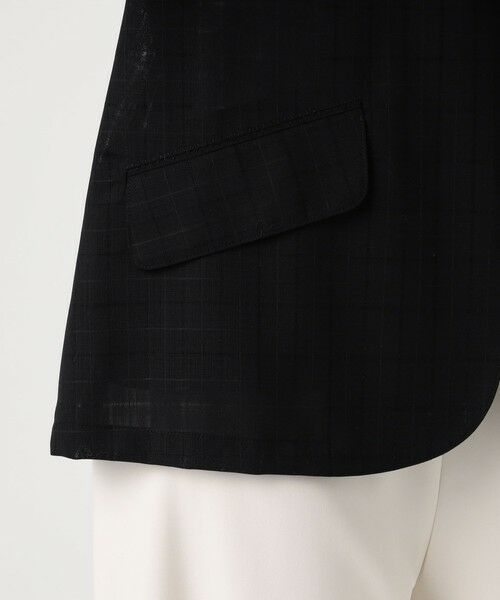 TOMORROWLAND / トゥモローランド テーラードジャケット | アキハチェックウール リラックスジャケット | 詳細10