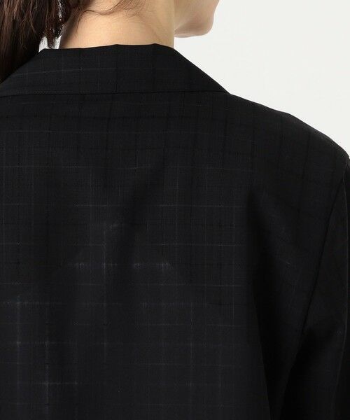 TOMORROWLAND / トゥモローランド テーラードジャケット | アキハチェックウール リラックスジャケット | 詳細7