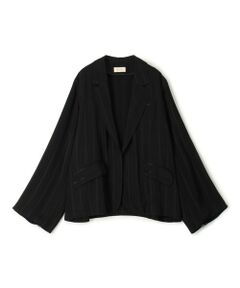 TOMORROWLAND / トゥモローランド テーラードジャケット | マルチストライプジャカード リラックスジャケット