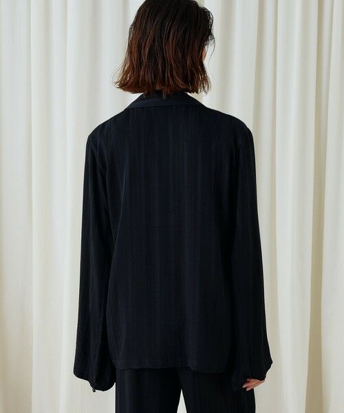 TOMORROWLAND / トゥモローランド テーラードジャケット | マルチストライプジャカード リラックスジャケット | 詳細4