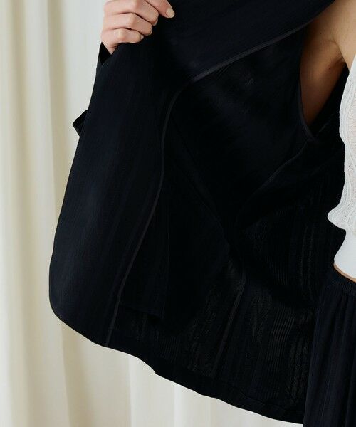 TOMORROWLAND / トゥモローランド テーラードジャケット | マルチストライプジャカード リラックスジャケット | 詳細5