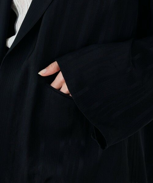 TOMORROWLAND / トゥモローランド テーラードジャケット | マルチストライプジャカード リラックスジャケット | 詳細7