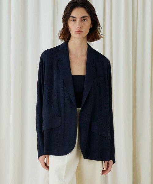 TOMORROWLAND / トゥモローランド テーラードジャケット | オーナメントジャカード リラックスジャケット | 詳細2