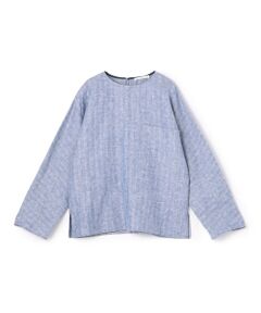 TOMORROWLAND / トゥモローランド シャツ・ブラウス（半袖以外） | ブラッシュドリネン プルオーバーシャツ