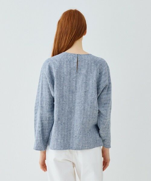 TOMORROWLAND / トゥモローランド シャツ・ブラウス（半袖以外） | ブラッシュドリネン プルオーバーシャツ | 詳細4