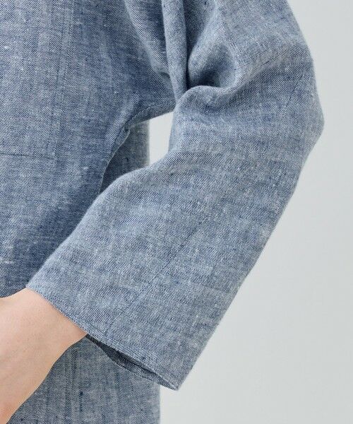 TOMORROWLAND / トゥモローランド シャツ・ブラウス（半袖以外） | ブラッシュドリネン プルオーバーシャツ | 詳細6