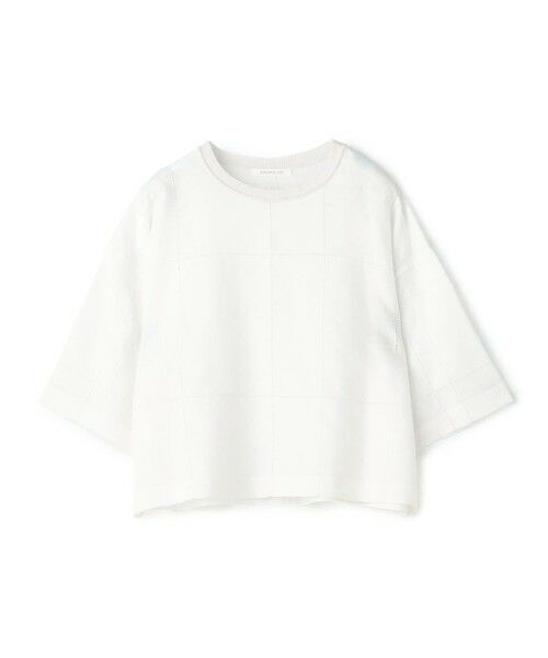 TOMORROWLAND/トゥモローランド リブコンビフレンチリネン ワイドシャツ 11 ホワイト F TOMORROWLAND/トゥモローランド リブコンビフレンチリネン ワイドシャツ 11 ホワイト F