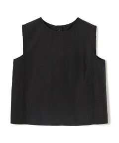 TOMORROWLAND / トゥモローランド シャツ・ブラウス（半袖以外） | リネンキュプラシルクコンパクト スリーブレス プルオーバーシャツ