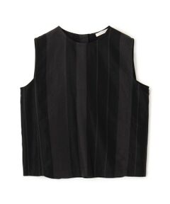 TOMORROWLAND / トゥモローランド シャツ・ブラウス（半袖以外） | リネンキュプラシルクコンパクト スリーブレス プルオーバーシャツ